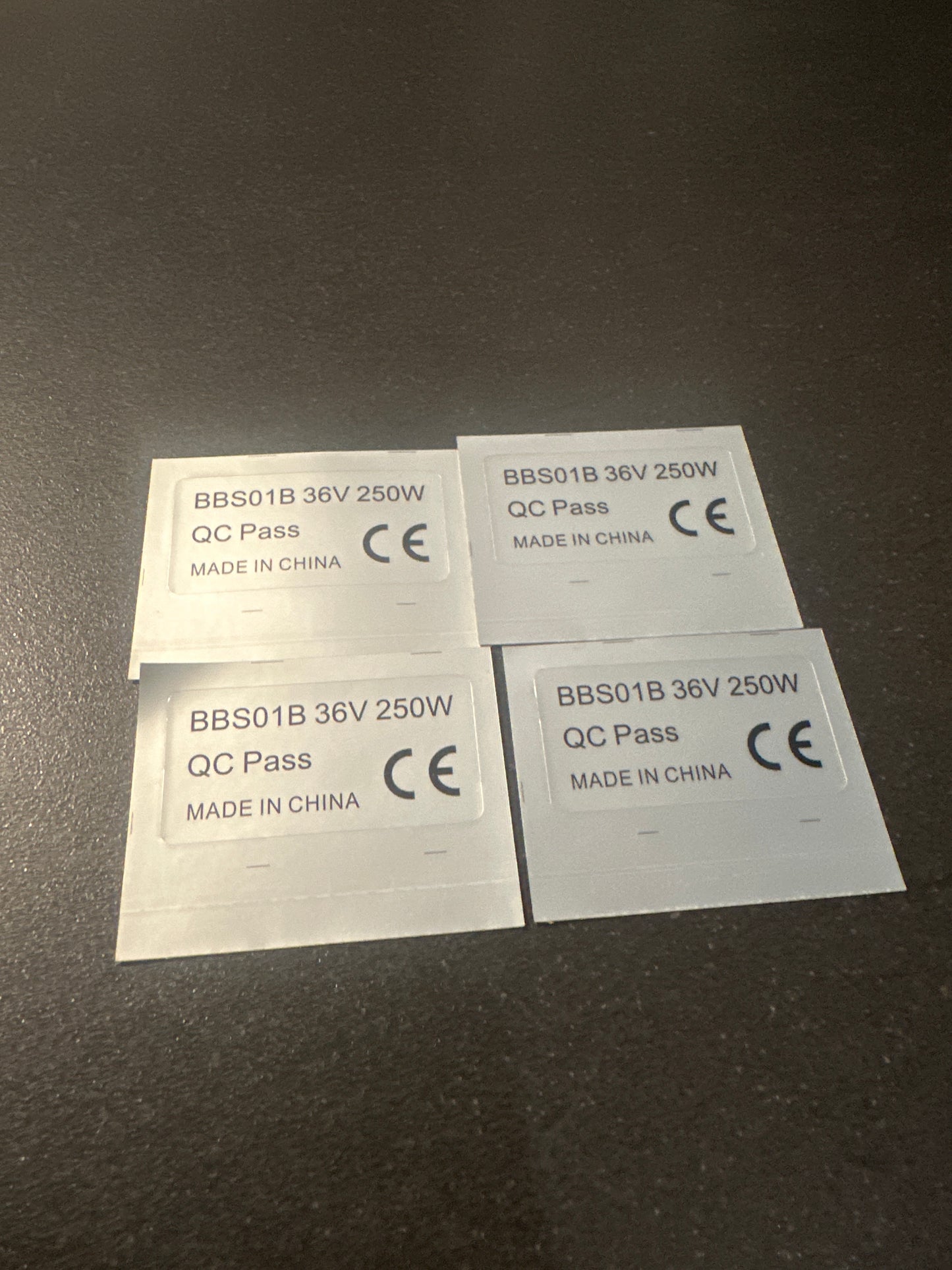 250W sticker